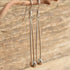 Modernist Sterling Dangle Earrings